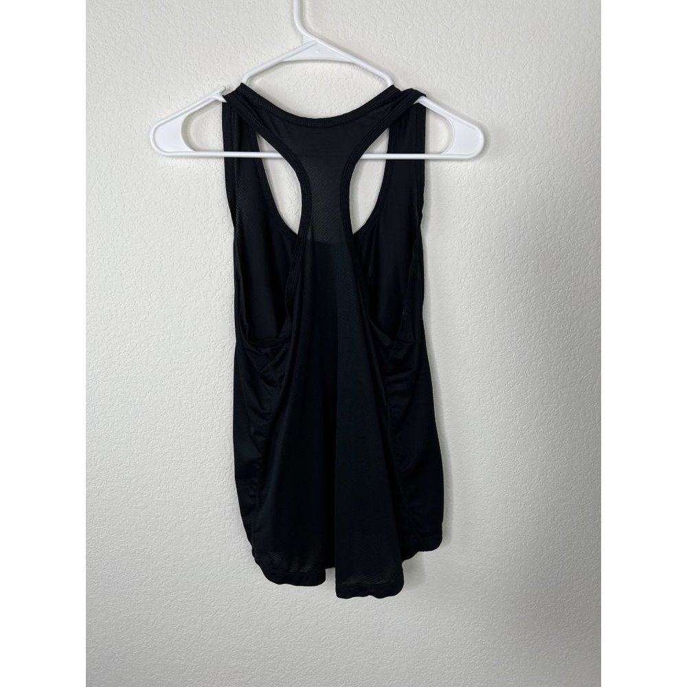 Zella Black Racer Back Tank Size Large - Picture 7 of 8